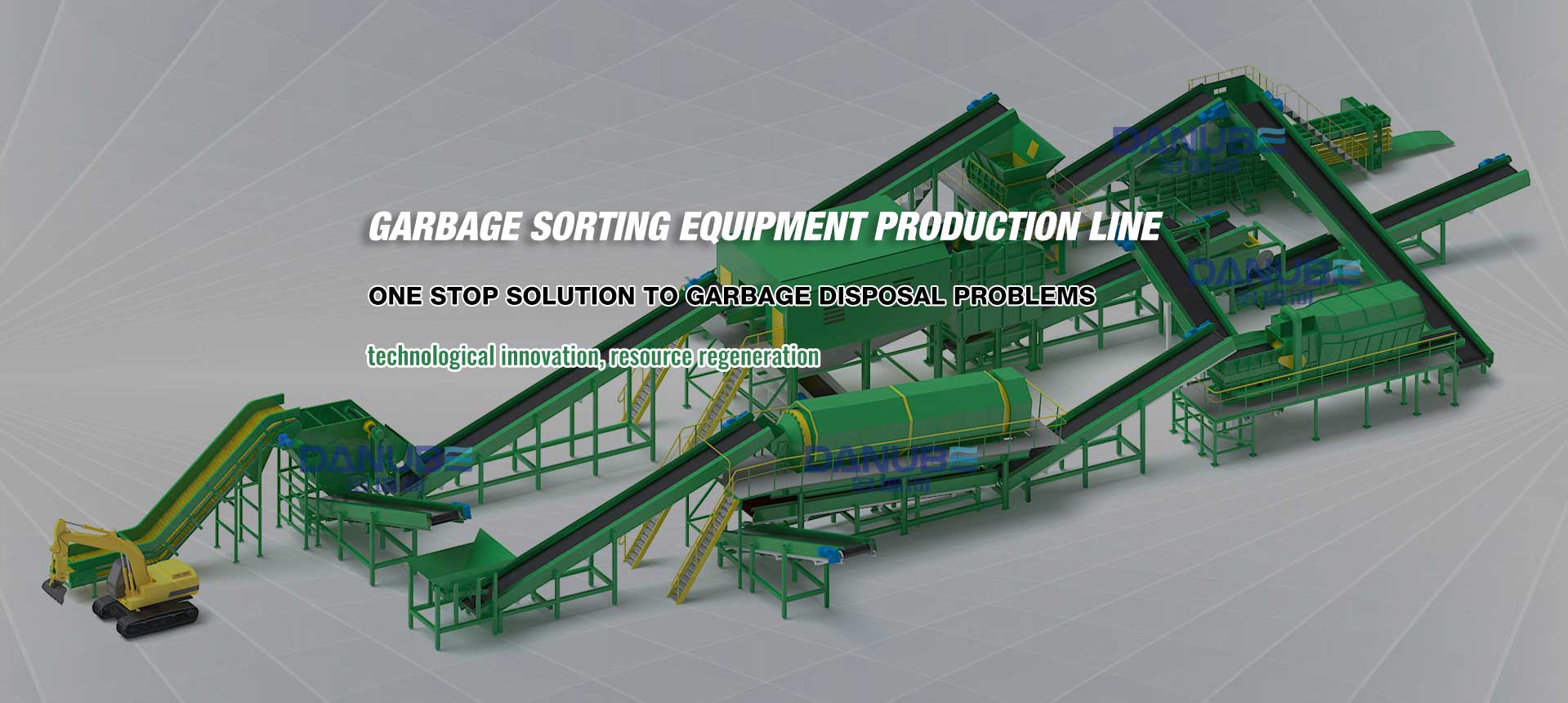 waste sorting production line