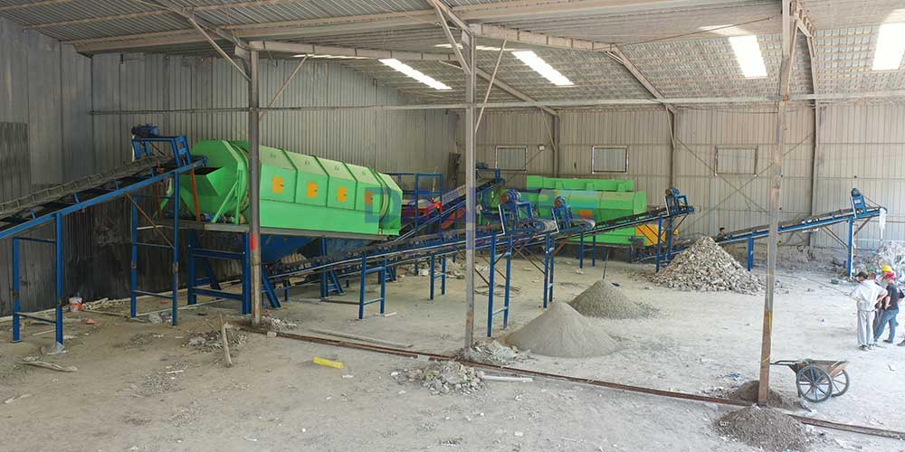 decoration waste sorting equipment