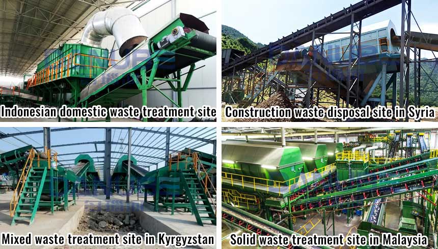 decoration waste sorting equipment