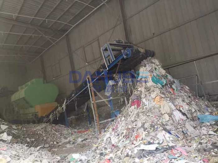 Kenyan stale garbage sorting customer site