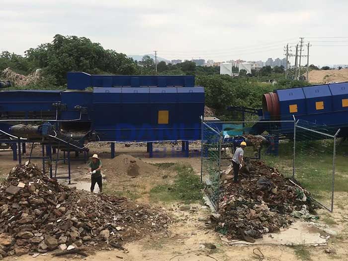 myanmar stale garbage sorting customer site