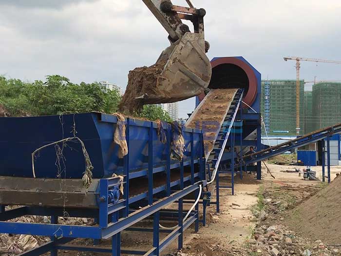 myanmar stale garbage sorting customer site