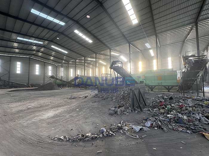 Vietnam stale waste sorting customer site